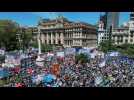 Thousands march against Milei's deregulation of Argentina economy