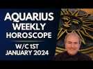 Aquarius Horoscope Weekly Astrology from 1st January 2024