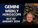 Gemini Horoscope Weekly Astrology from 1st January 2024