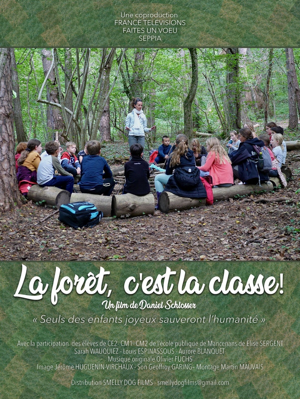 « La forêt, c'est la classe ! »: synopsis et bande-annonce