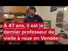 VIDEO. Sylvain Legay est le dernier professeur de vielle à roue en Vendée