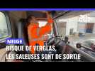 Risque de verglas, les saleuses sont de sortie