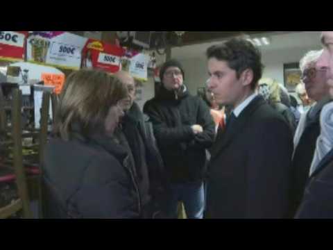 New French Prime Minister visits flood victims in northern France