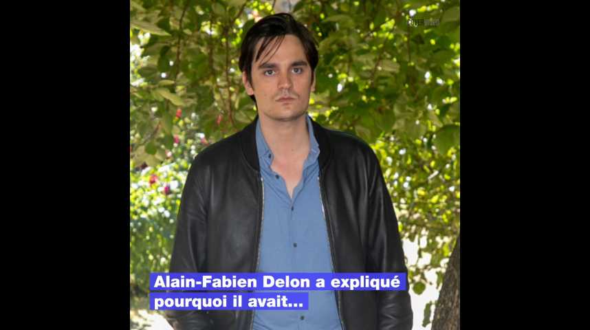 Alain-Fabien Delon explique les raisons qui l'ont poussé à enregistrer sa soeur à son insu