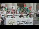 Pro-Palestinian activists rally ahead of UN top court hearing on Israel genocide accusation