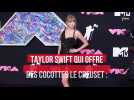 Taylor Swift qui offre des produits Le Creuset : il s'agissait d'une escroquerie