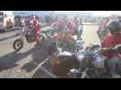 Insolite : Les motards des Hautes-Pyrénées jouent les Pères Noël