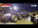 VIDÉO. La parade des tracteurs illuminés pour Noël fait un triomphe à Loudéac