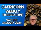Capricorn Horoscope Weekly Astrology from 8th January 2024