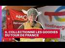 Rencontre avec Mister Maroilles, collectionneur des goodies du Tour de France
