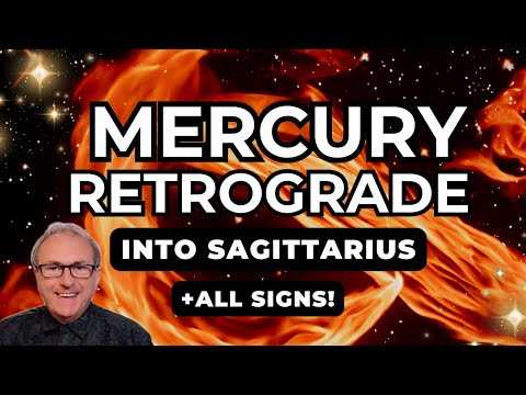 Mercury Retrograde in Sagittarius - Expansive Confusion! + All 12 SIGNS!