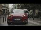 The new Lexus LBX in Red bi-tone Driving Video