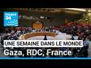 Gaza, élections en RDC, loi immigration en France