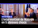 Fin de vie, Gaza, JO de Paris, Depardieu... On vous résume l'intervention de Macron dans « C à vous »