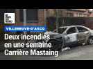 Incendie d'une voiture Carrière-Mastaing à Villeneuve-d'Ascq