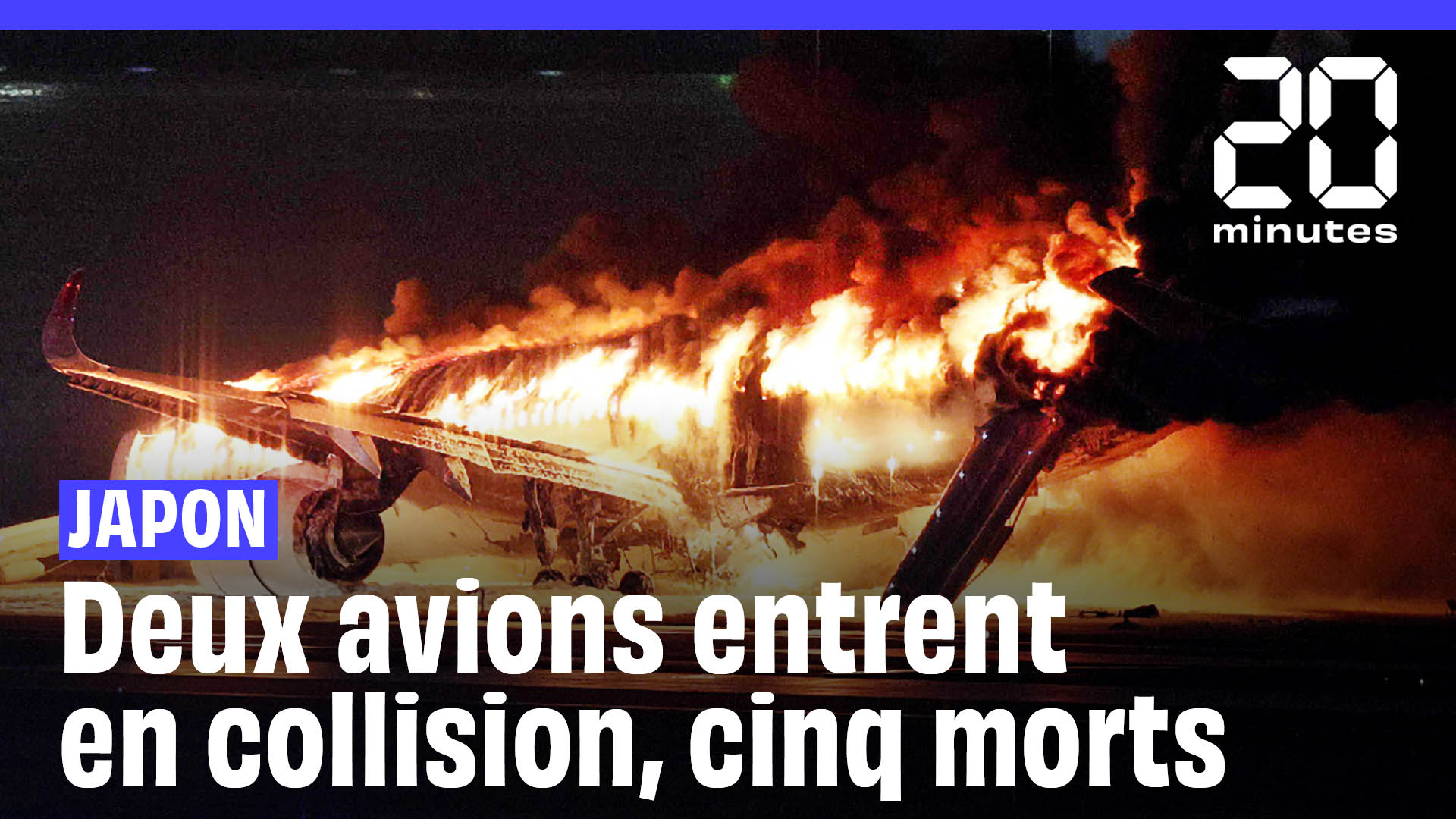 Airbus A350 en flammes à l'aéroport de Tokyo : comment expliquer la  collision avec un autre avion ? 