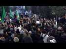 Palestinians rally in Ramallah after Hamas deputy killed in strike in Lebanon