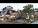 Japon : plus de 60 morts et d'immenses dégâts après un puissant séisme