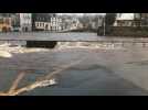 VIDEO. Un début d'inondation à Quimperlé, ce mercredi matin