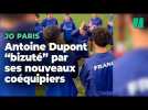 Antoine Dupont (gentiment) bizuté pour ses débuts avec l'équipe de France de rugby à VII