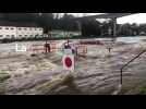 VIDÉO. Inondations, fort débit d'eau... Le niveau de la Mayenne ne cesse de monter