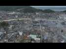 Aerial images of houses, shops destroyed after deadly Japan quake