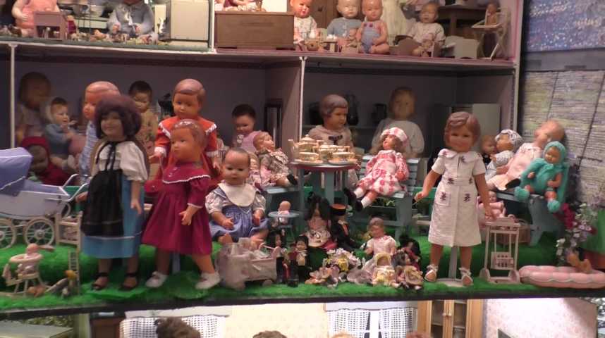 Page Vintage De Patron De Poupée Françoise - Modes Et Travaux - Août 1954 - Occasion