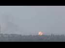 Explosion in central Gaza seen from Israel - Label : AFPTV - First images - Category : News