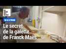 Comment Franck Maës fabrique-t-il sa galette des rois?