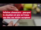 VIDÉO. Inflation alimentaire : pourquoi la situation est pire en France que chez nos voisins europée