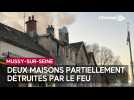Deux maisons partiellement détruites par le feu à Mussy-sur-Seine : une enquête est ouverte