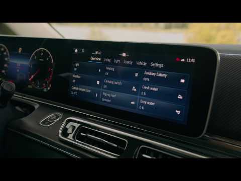 Mercedes-Benz V-Class Marco Polo Infotainment System