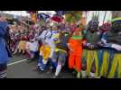 Premiers chahuts de la saison du carnaval de Dunkerque, à Cappelle-la-Grande