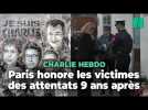 Paris honore les victimes des attentats de Charlie Hebdo et de l'Hypercacher, neuf ans après