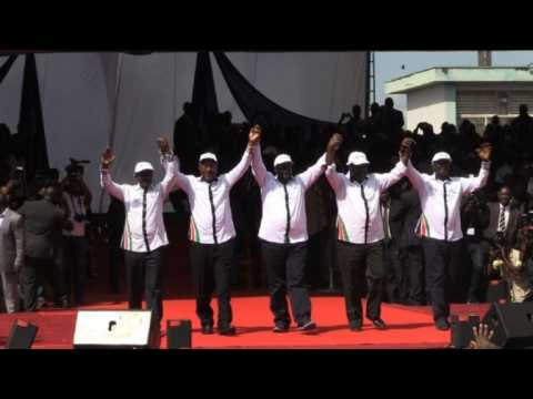 Kenya opposition names ex-PM Odinga as presidential candidate