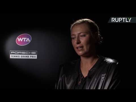 Maria Sharapova Returns From Tennis Ban With Win in Stuttgart