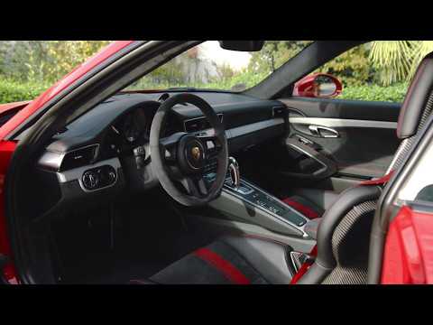 Porsche 911 GT3 Interior Design in Guards Red | AutoMotoTV