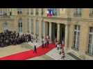 Guests arrive at Elys&eacute;e ahead of Macron inauguration - Label : AFPTV - First images - Category : News