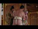 Bawling babies face off in Japan's 'crying sumo'