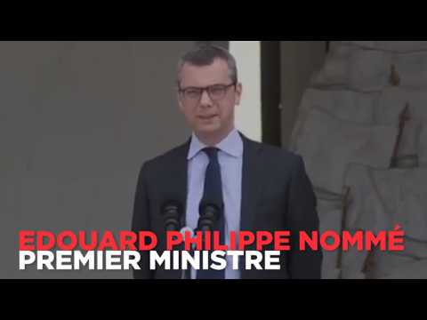 Edouard Philippe nommé premier ministre (en 11 secondes chrono)
