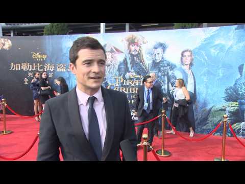 'Pirates of The Caribbean: Dead Men Tell No Tales' Premiere: Orlando Bloom