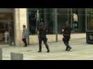 Armed police patrol streets of Manchester