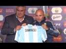 Sampaoli officially presented as new Argentine coach - Label : AFPTV - First images - Category : Sport