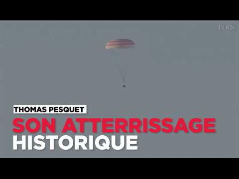 L'atterrissage historique de Thomas Pesquet
