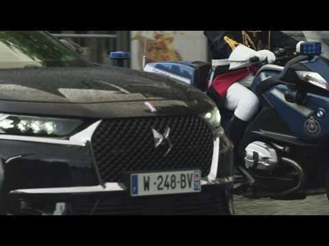 DS and Emmanuel Macron’s inauguration parade down the Champs Elysées | AutoMotoTV