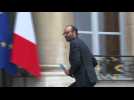 French ministers arrive for first meeting with Emmanuel Macron