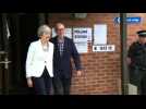Britain: Theresa May casts her ballot