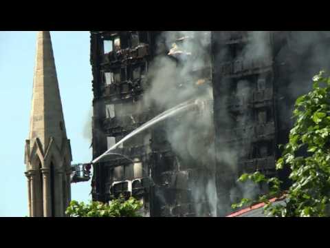 At least six dead in London tower fire