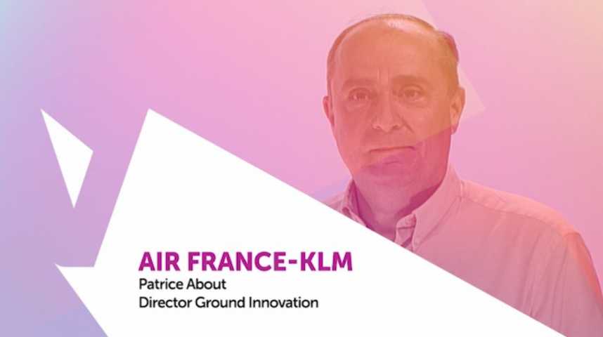 Illustration pour la vidéo Viva Technology - Imaginer le voyage de demain avec Patrice About, Directeur de l’innovation au sol Air France KLM
