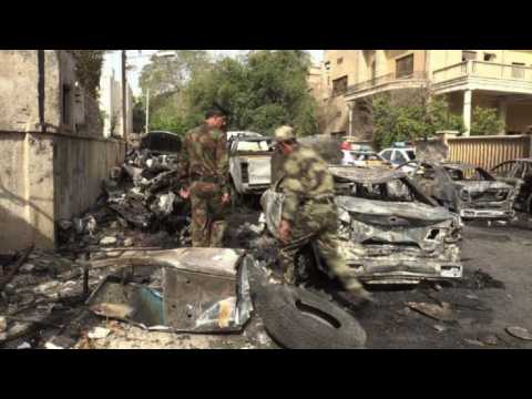 Car bomb blast kills three in central Baghdad